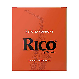 Трости для саксофона альт D'Addario Rico RJA1025 - Alto Sax #2.5 - 10-Pack