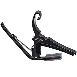 Каподастр Kyser KG6BCA Quick-Change Acoustic Guitar Capo Black Chrome