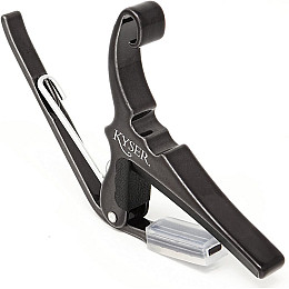 Каподастр Kyser KG6BCA Quick-Change для акустичної гітари чорний хром