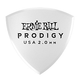 Медиаторы Ernie Ball 9338 White Large Shield Prodigy Picks 6-Pack 2.0 mm (6 шт.)