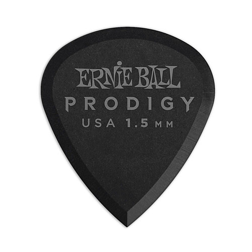 Медиаторы Ernie Ball 9200 Black Mini Prodigy Picks 6-Pack 1.5 mm (6 шт.)