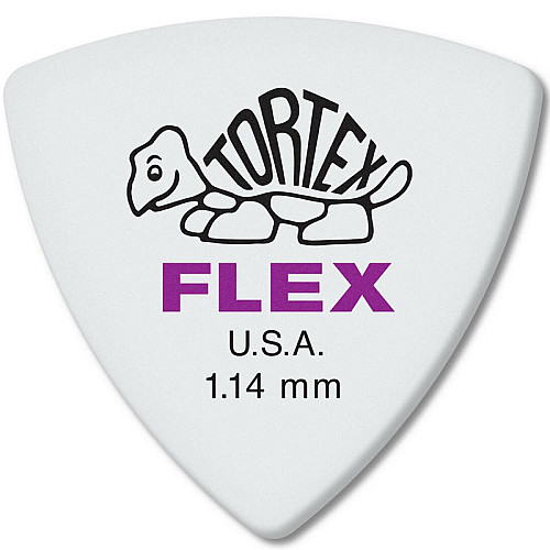 Медіатор Dunlop 456-114 Tortex Flex Triangle Pick 1.14 мм (1 шт.)