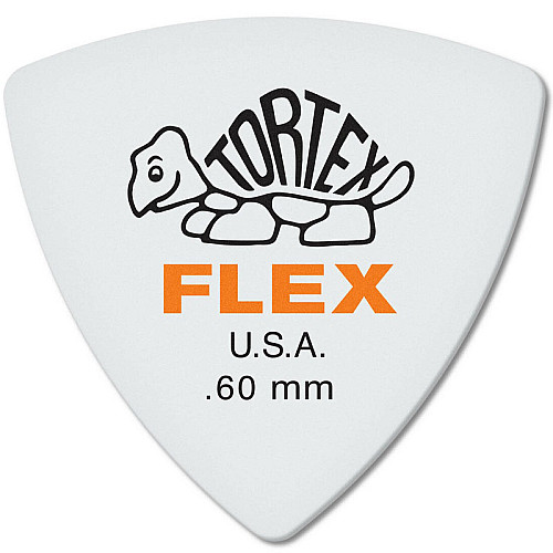 Медіатор Dunlop 456-060 Tortex Flex Triangle Pick 0.60 мм (1 шт.)