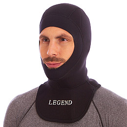 Шлем для дайвинга LEGEND PL-6304 XXL Черный