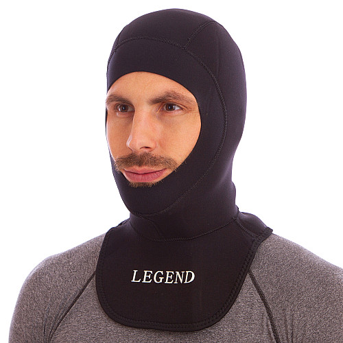 Шлем для дайвинга LEGEND PL-6304 XXL Черный