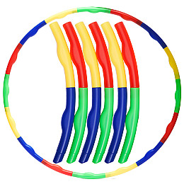 Обруч складной Хула Хуп Hula Hoop двухцветный SP-Sport FI-308