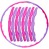 Обруч складной Хула Хуп Hula Hoop SP-Sport BARBIE FI-5948