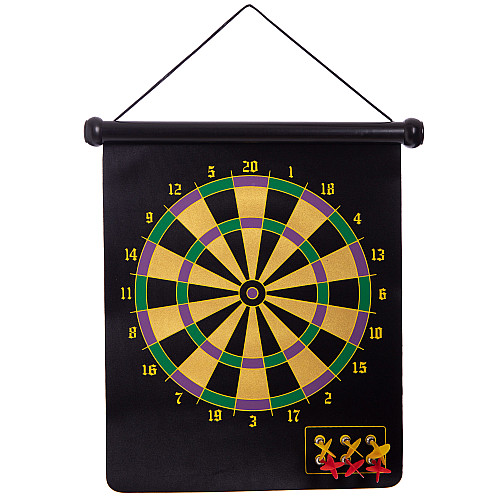 Мишень для игры в дартс магнитная двусторонняя Baili BL-1018B