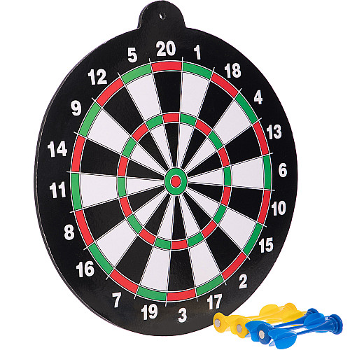 Мишень для игры в дартс магнитная двусторонняя Baili 12in BL-6101