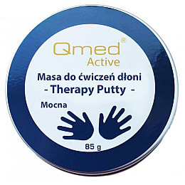 Пластична маса для реабілітації долоні Qmed Therapy Putty Strong сильна