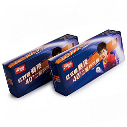 М'ячі для настільного тенісу DHS Cell-Free Dual 40+ мм 2*