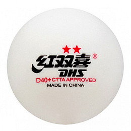 М'ячі для настільного тенісу DHS Cell-Free Dual 40+ мм 2*