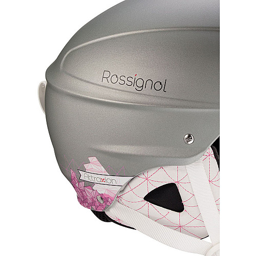 Шолом гірськолижний Rossignol TOXIC 2.0 Wmn 52 см Сірий з рожевим RK2H405052
