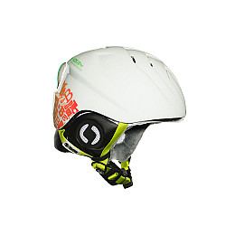 Шолом гірськолижний дитячий Bliss KDS (White/Print Orange) S/M 46-53 Білий з помаранчевим 123063000