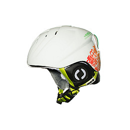 Шолом гірськолижний дитячий Bliss KDS (White/Print Orange) S/M 46-53 Білий з помаранчевим 123063000