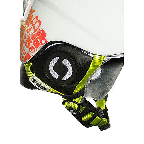 Шолом гірськолижний дитячий Bliss KDS (White/Print Orange) S/M 46-53 Білий з помаранчевим 123063000