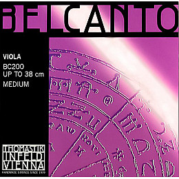 Струны для альта Thomastik-Infeld BC200 Belcanto Up To 38cm 4/4 Viola Strings Medium Tension