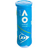 М'яч для великого тенісу DUNLOP AUSTRALIAN OPEN DL601354 3 шт Салатовий