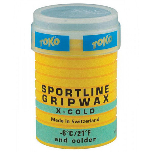 Воск Toko Sportline GripWax 32г x-cold (1052-550 9747 (4040-00210)