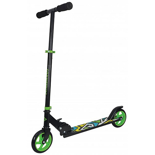 Городський самокат Schildkrot City Scooter RunAbout 145мм Чорний/Зелений