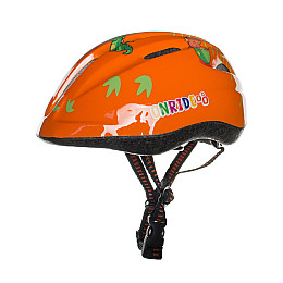 Велосипедный детский шлем Onride Clip динозавры S 48-52 Оранжевый 69078900072