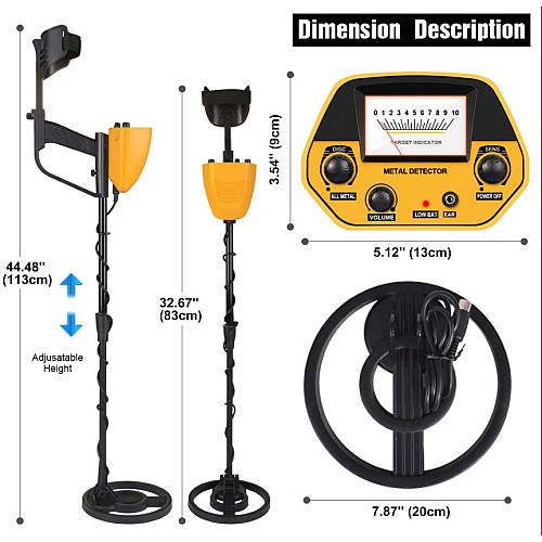 Металлоискатель Discovery MD-5090, MD 5090 + целеуказатель GP-Pointer + низкочастотные наушники