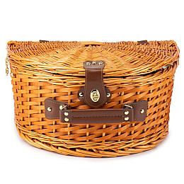 Набор для пикникана 4 человека Jekko 40х31х20 см Brown Lefard AL118031