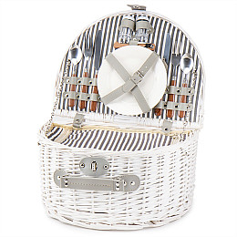 Набор для пикникана 2 человека Amure 40х30х20 см White Lefard AL118037