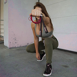 Скоростна скакалка Power System Ultra Speed Rope PS-4033 Червона 2.8 м