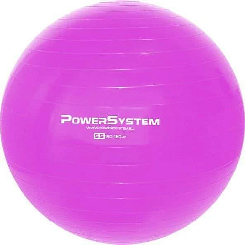 Мяч для фитнеса и гимнастики Power System PS-4011 55cm Pink