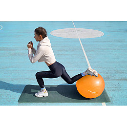 М'яч для фітнесу та гімнастики Power System PS-4018 85 см Оранжевий