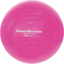 М'яч для фітнесу та гімнастики Power System PS-4012 Pro Gymball 65 cm Pink