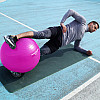 М'яч для фітнесу та гімнастики Power System PS-4012 Pro Gymball 65 cm Pink