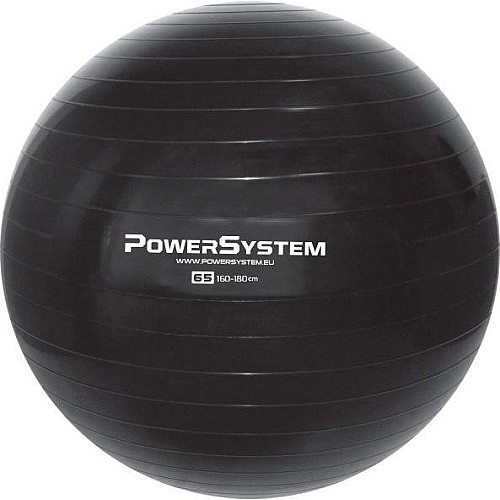 Мяч для фитнеса и гимнастики Power System PS-4012 Pro Gymball 65 cm Black