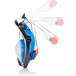 Полнолицева маска Aqua Speed SPECTRA 2.0 7073 синя, чорна Чоловік S/M (5908217670687)
