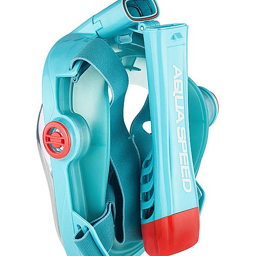 Полнолицева маска Aqua Speed SPECTRA 2.0 бірюзова Дет L (5908217670830)