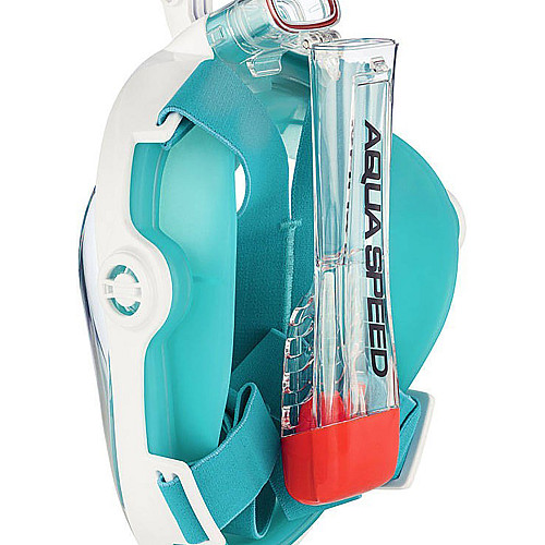Полнолицевая маска Aqua Speed SPECTRA 2.0 голубой, белый Жен S/M (5908217670717)