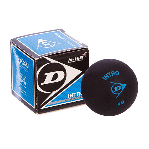 М'яч для сквоша DUNLOP INTERO DL700105 чорний 1шт