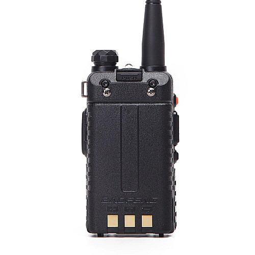 Рація Baofeng UV-5R Black + Посилена гарнітура з кнопкою РТТ