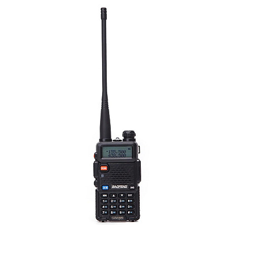 Рація Baofeng UV-5R Black + посилена антена NA771