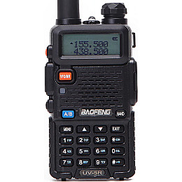 Рація Baofeng UV-5R Black + посилена антена NA771