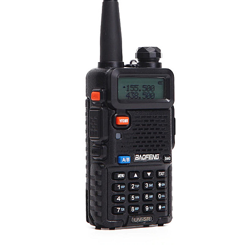 Рація Baofeng UV-5R Black + посилена антена NA771