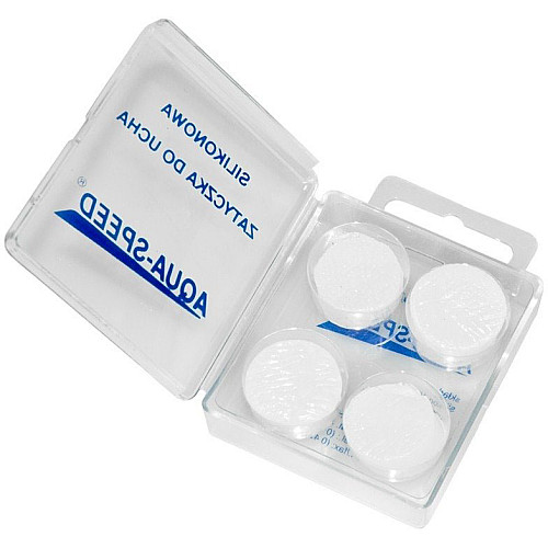 Беруши Aqua Speed Silicone Ear's Plug 3374 (131) Прозрачные (5908217633743)