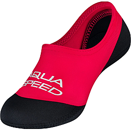 Носки для басейну Aqua Speed NEO SOCKS 7369 (177-31) 22-23 Чорно-червоний (5908217673695)