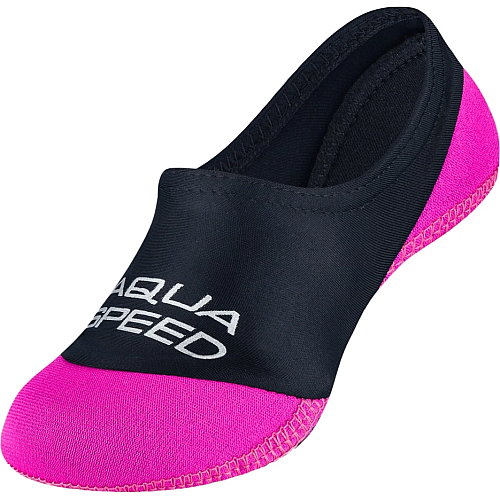 Носки для бассейна Aqua Speed NEO SOCKS 7374 (177-19) 24-25 Черно-малиновый (5908217673749)