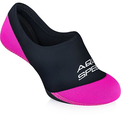 Носки для бассейна Aqua Speed NEO SOCKS 7374 (177-19) 24-25 Черно-малиновый (5908217673749)