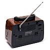 Радіо ретро Knstar- 1183BT плеєр USB/sd/mp3/bluetooth FM/AM/SW з підсвіткою від батарейок і мережі
