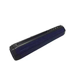 Радио аккумуляторное ZANEFUN Bluetooth колонка Синяя с ремешком
