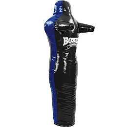 Манекен тренировочный для единоборств BOXER 1022-02 Черный-синий