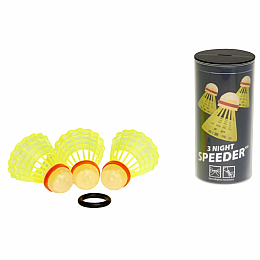 Набор воланов Speedminton Tube Nightpack 3 шт 400224